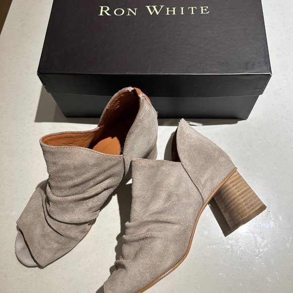 Ron White Suede Booties - Picture 3 of 3